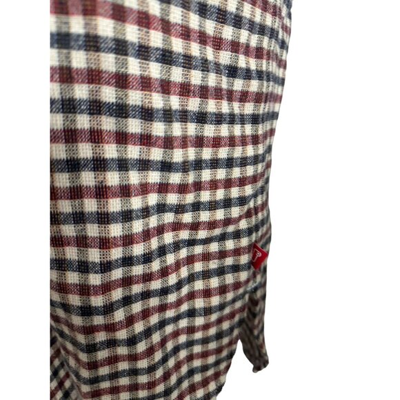 WOOLRICH Women's Light Weight Plaid Shirt Jacket Size Medium - Picture 7 of 8